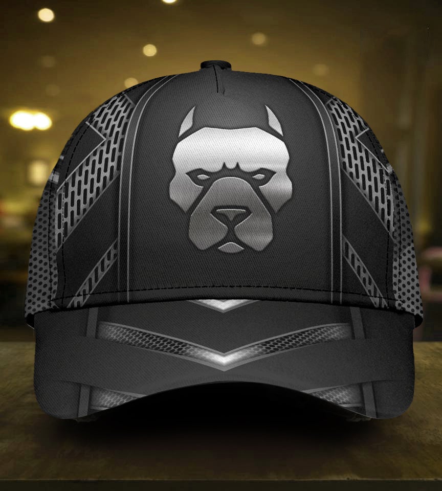 Pitbull Dog Lovers Strong Pet Classic Cap For Outdoor Travel Parties And Thoughtful Holiday Gifting