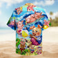 Pig Summertime Beach Hawaiian Shirt For Beach Days, Coastal Adventures, And Thoughtful Gift Giving