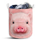 Pig Face And Butt Laundry Basket For Bathroom Bedroom Storage