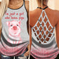 Pig Loves Farm Hollow Tank Top For Summer Outings And Everyday Comfort
