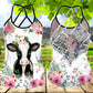 Cows Love Farm Hollow Tank Top For Fitness Activities And Relaxed Style