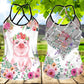 Pig Loves Farm Hollow Tank Top For Workout Classes And Daily Wear