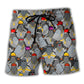 Dove So Cool Basic Beach Shorts For Coastal Adventures And Relaxed Summer Wear