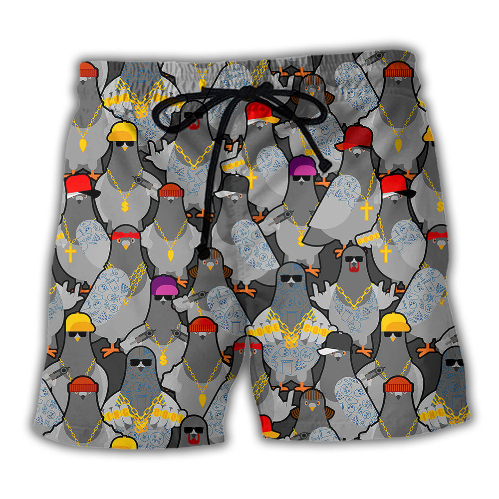 Dove So Cool Basic Beach Shorts For Coastal Adventures And Relaxed Summer Wear