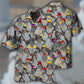 Gold Dove Hawaiian Shirt With All Over Print For Tropical Parties Vacation Travel And Casual Summer Style