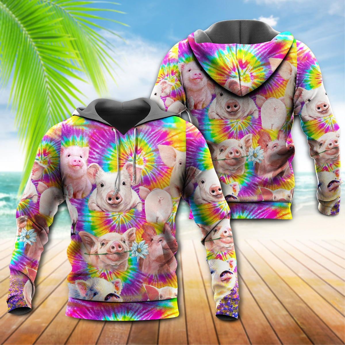 Pig Animal Lover Humor Hoodie For Country Enthusiasts Outdoor Activities And Gifting