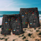 Pilot Watch Aircraft Instrument Panel Beach Shorts For Sunny Holidays And Comfortable Daily Styling