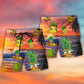 Pineapple Humor Summer Fruit Beach Shorts For Poolside Relaxation And Summer Adventures