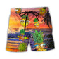 Summer Fruit Pineapple Beach Shorts For Oceanfront Escapes And Comfortable Daily Use