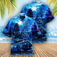 Ship Nautical Pirate Romantic Moonlight Fantastic Hawaiian Shirt Design View For Casual Summer Styling