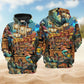 Pirate Skull Ocean Treasure Hoodie For Beach Trips Weekend Outings And Relaxed Streetwear