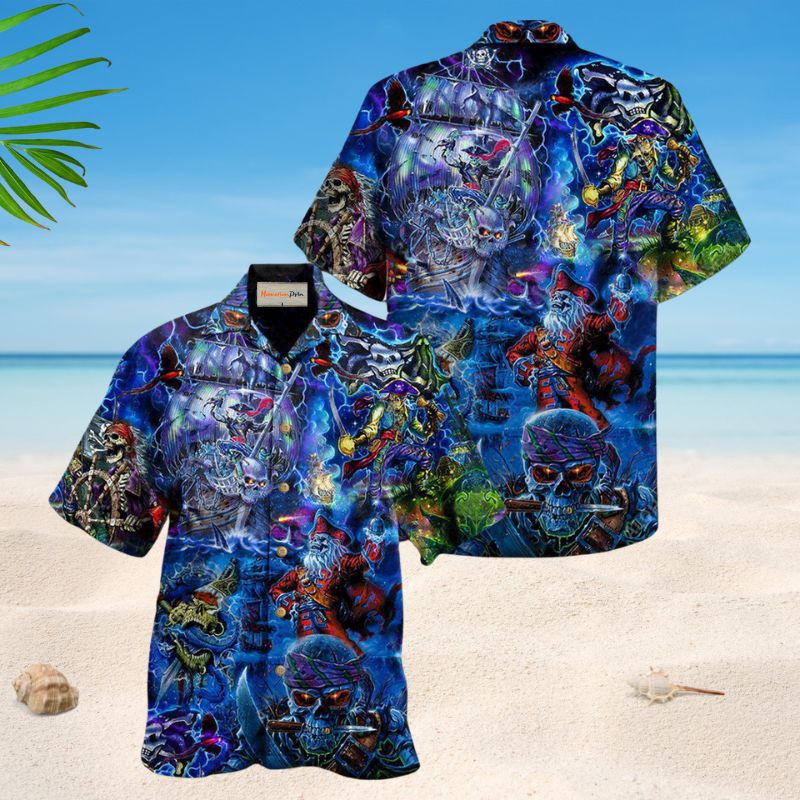 Pirate Work Captain Hawaiian Shirt For Fantasy Fans, Resort Trips, And Imaginative Summer Style