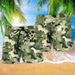 Pitbull Camouflage Minimal Beach Shorts Graphic Detail For Resort Trips And Casual Outings