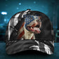 Pitbull Love America Strong Classic Cap For Festivals Holidays And Comfortable Everyday Wear
