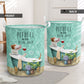 Dog Pitbull And Bath Soap Laundry Basket For Room Home Organizer