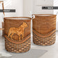 Dog Pitbull Rattan Texture Lovely Dog Laundry Basket For Room Home Organizer