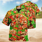Pizza Bite Hawaiian Shirt For Summer Vacation, Beach Travel, And Casual Wear