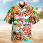 Pizza Slice Hawaiian Shirt For Summer Vacation, Beach Travel, And Casual Wear