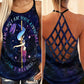 Pole Dance With My Soul Hollow Tank Top For Music Activities And Travel Style