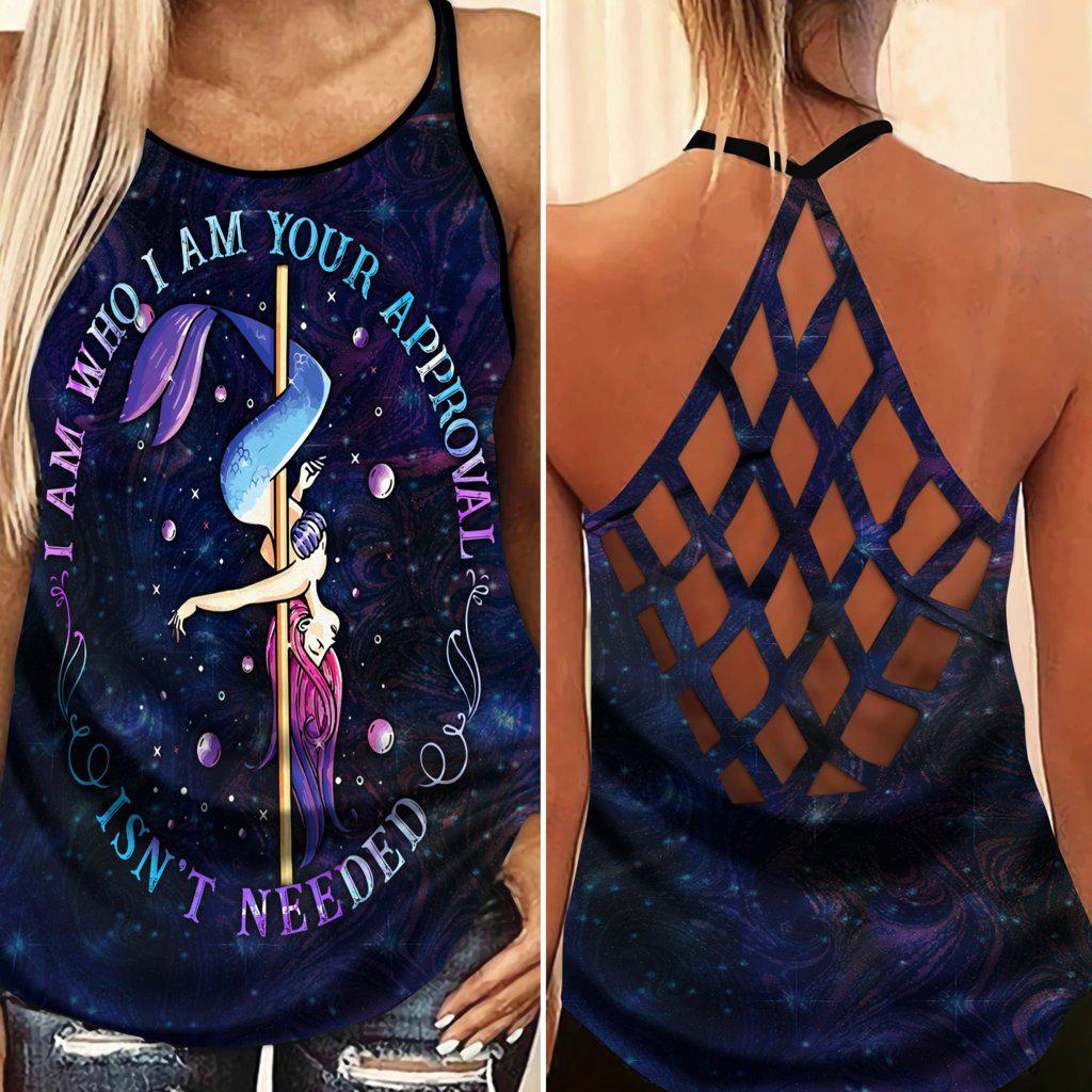 Pole Dance With My Soul Hollow Tank Top For Music Activities And Travel Style
