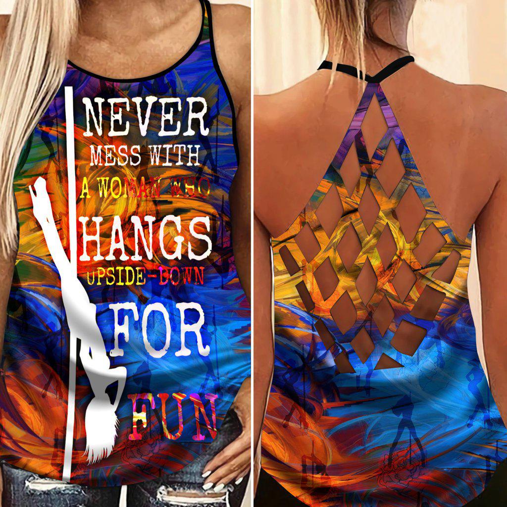 Pole Dance With My Soul Hollow Tank Top For Music Lovers And Everyday Outfits