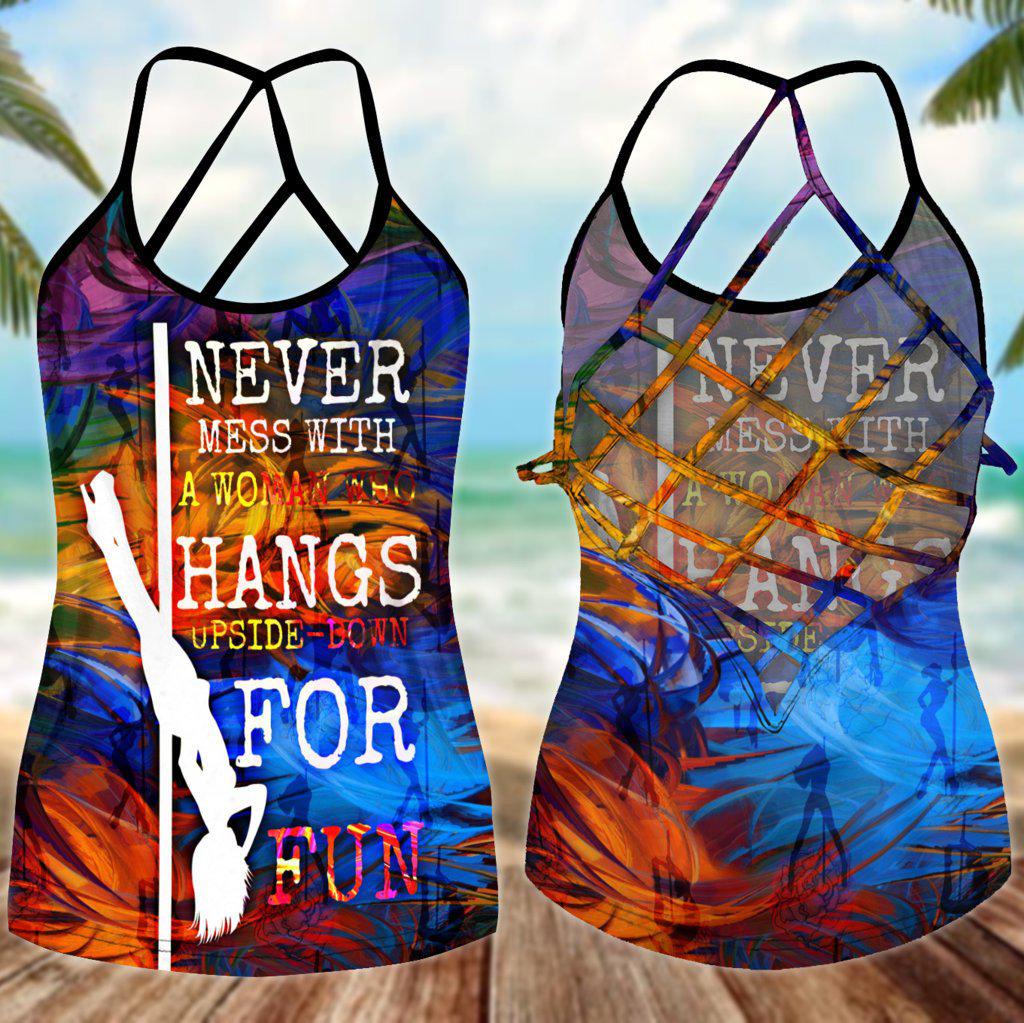 Pole Dance With My Soul Hollow Tank Top For Music Lovers And Everyday Outfits