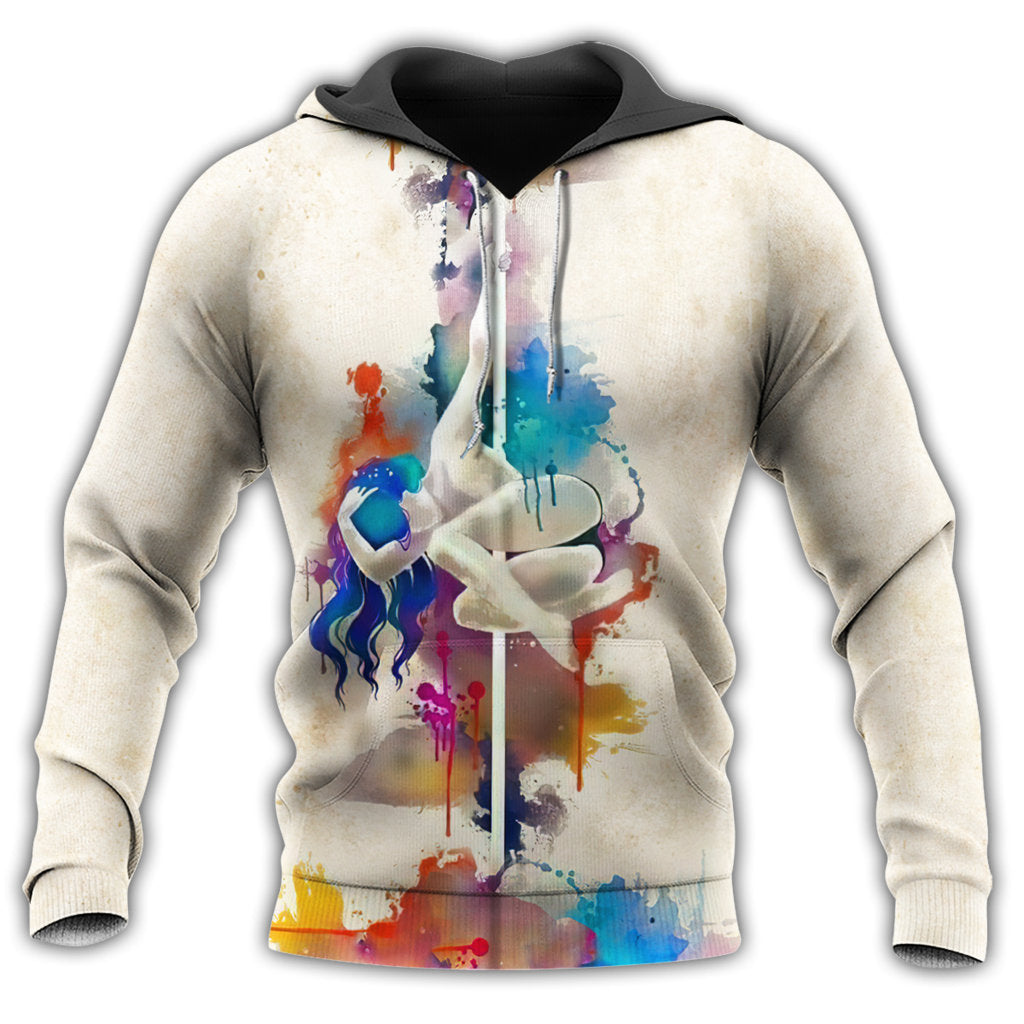 Pole Dance Fun Hoodie For Casual Activities Weekend Travel And Gift Ideas