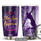 Pole Fitness I Am Who In My Heart Personalized 20 Oz Tumbler For Coffee Travel And Daily Drinks