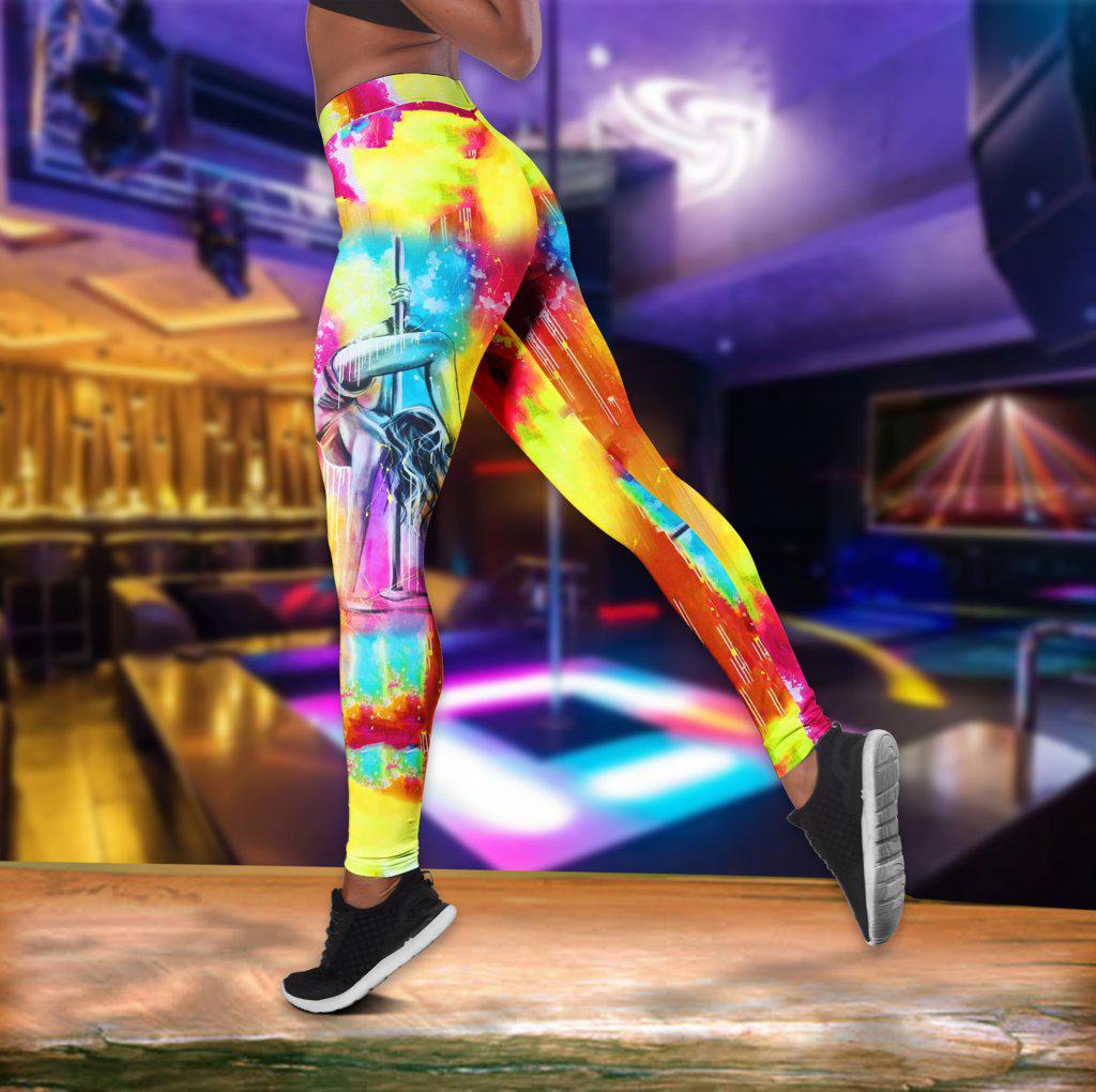 Pole Dance With My Soul Hollow Tank Top For Festival Performances And Workouts