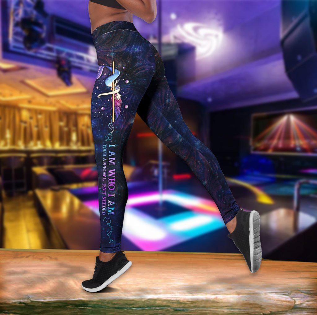Pole Dance With My Soul Hollow Tank Top For Music Activities And Travel Style