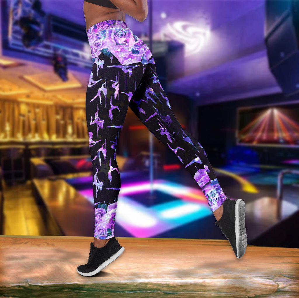 Pole Dance With My Soul Hollow Tank Top For Dance Sessions And Casual Style