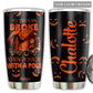 Pole Fitness My Broom Is Broke Personalized 20 Oz Tumbler For Coffee Travel And Daily Drinks