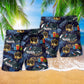 Police Christmas Appreciation Gift Beach Shorts For Summer Vacation And Coastal Travel