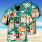 Tropical Pomeranian Dog Hawaiian Shirt For Coastal Getaways, Outdoor Gatherings, And Thoughtful Gift Giving