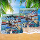 Pontoon Captain Lake Beach Shorts For Poolside Relaxation And Summer Adventures