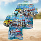 Pontoon Captain Hawaiian Shirt For Island Vacations, Resort Wear, And Relaxed Seasonal Style