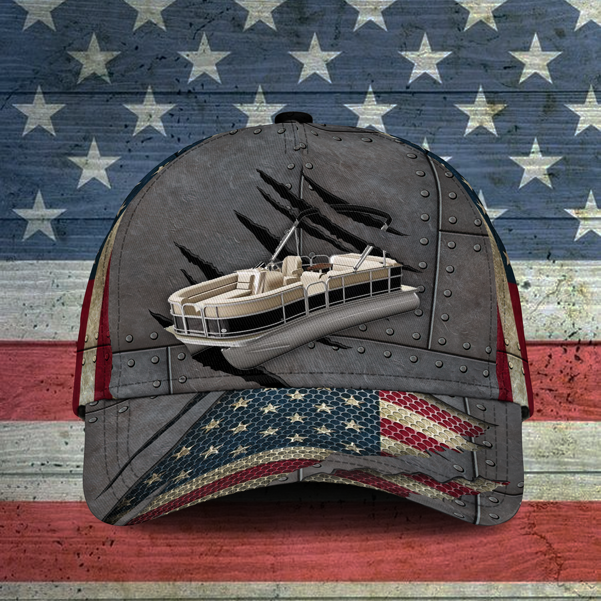 Pontoon Captain Lifestyle Classic Cap For Casual Adventures Parties And Seasonal Styling