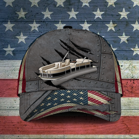 Pontoon Captain Lifestyle Classic Cap For Casual Adventures Parties And Seasonal Styling