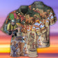 Creative Pottery Handmade Hawaiian Shirt For Tropical Holidays, Outdoor Gatherings, And Everyday Comfort
