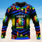 Funny Pride Hoodie For Inclusive Celebrations Travel And Positive Casual Wear