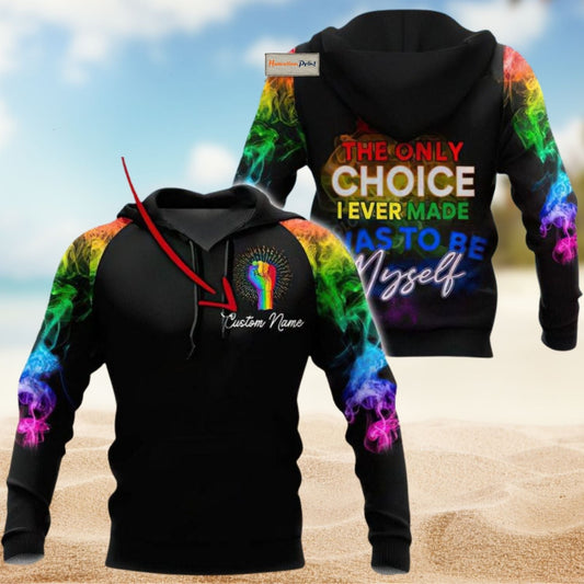 Pride Myself Personalized Hoodie For Colorful Celebrations Casual Travel And Everyday Comfort