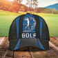 Professional Golfer Sports Lifestyle Classic Cap For Everyday Accessories Vacations And Outdoor Fun