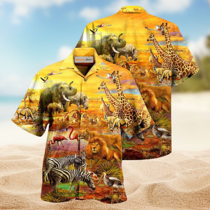 Protect Wildlife Future Hawaiian Shirt For Island Vacations, Resort Wear, And Relaxed Seasonal Style