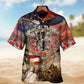 Proud Heritage Graphic Hawaiian Shirt For Coastal Travel, Casual Events, And Comfortable Summer Wear