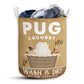 Pug 1957 Laundry Basket For Bathroom Bedroom Storage