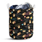 Pug Love Galaxy Sky Laundry Basket For Bathroom Bedroom Storage