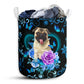 Pug Wholesale Roses Laundry Basket For Bathroom Bedroom Storage