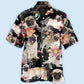 Tropical Floral Pug Hawaiian Shirt With All Over Print For Vacation Getaways Resort Wear And Casual Celebrations
