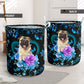 Pug Wholesale Roses Laundry Basket For Room Home Organizer