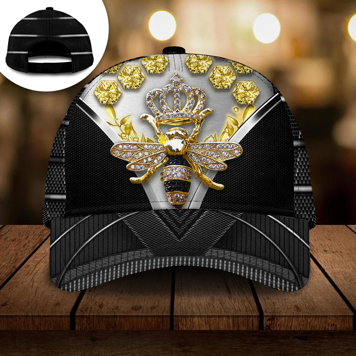 Queen Bee Cool Classic Cap For Beach Outings Holidays And Thoughtful Everyday Style